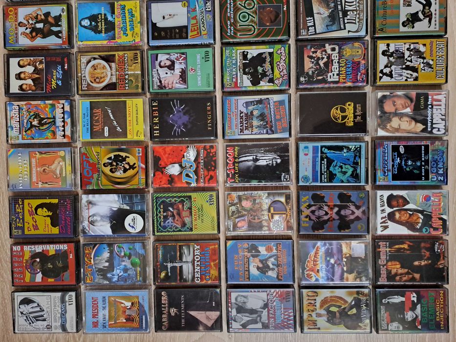 Casete audio anii '90 - Eurodance - albume