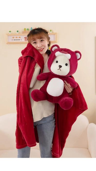 Игрушка с пледом