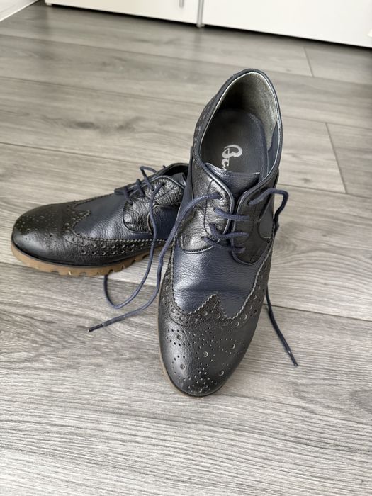 Pantofi piele naturala