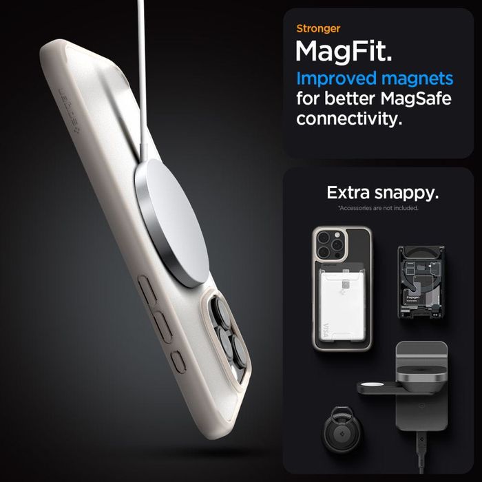 Противоударен Калъф за iPhone 16 Pro Max, SPIGEN Ultra Hybrid Magsafe