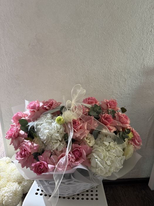 Букет за 15 тысяч свежий