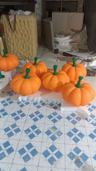 Шары и фрукты из пенопласта для фото зон и декора