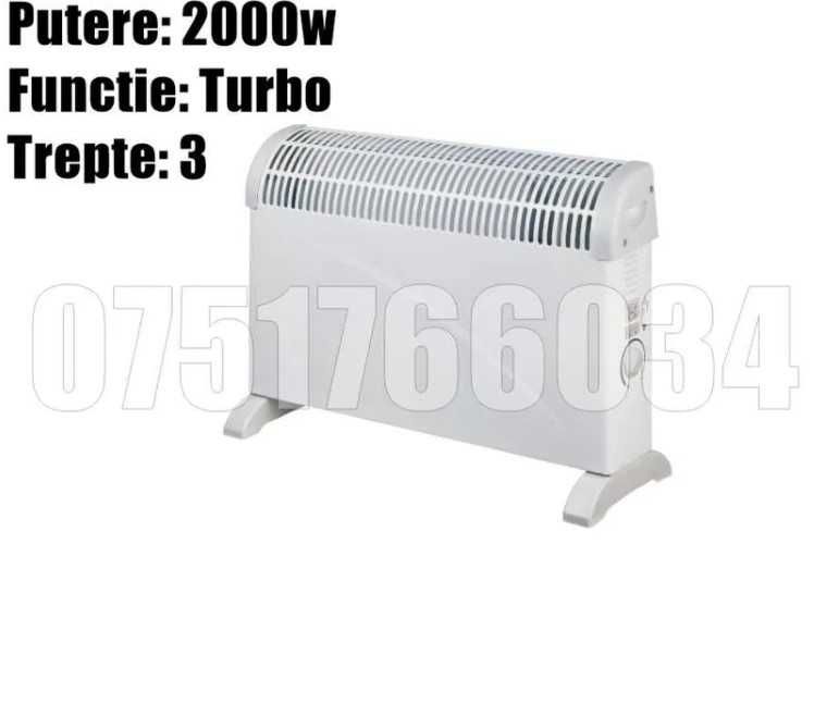 Radiator Convector Calorifer Electric 2 kW TURBO  LIVRARE GRATUITA
