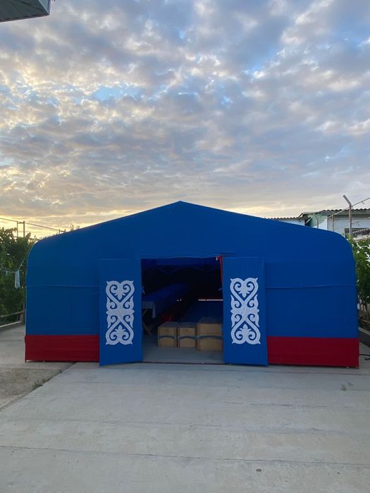 Палатка ағаш үй темір үй юрта