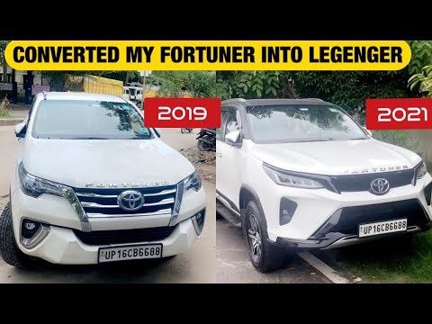 Боди кит рестайлинг обвес Fortuner legender