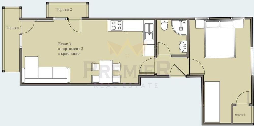 Продава се Многостаен апартамент в Бургас, Сарафово - 130 кв.м за 1793 €/кв.м - Снимка #12