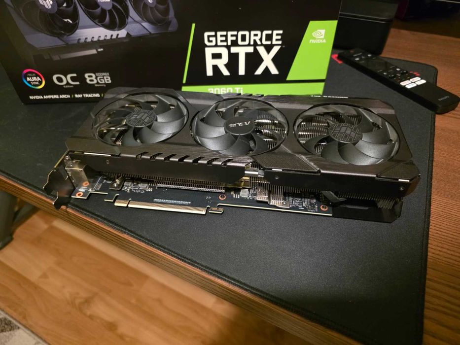 Placa video ASUS GeForce RTX 3060TI TUF GAMING, 8GB GDDR6X, 256-bit