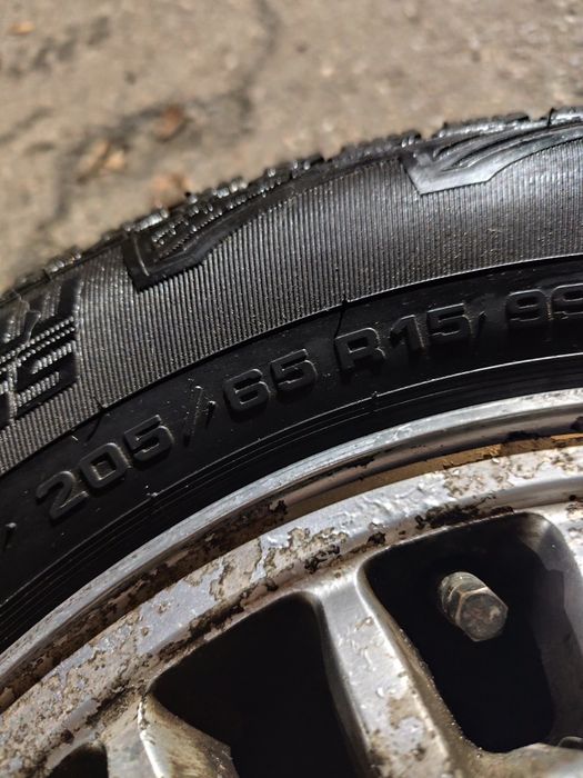 Продам диски с зимней резиной