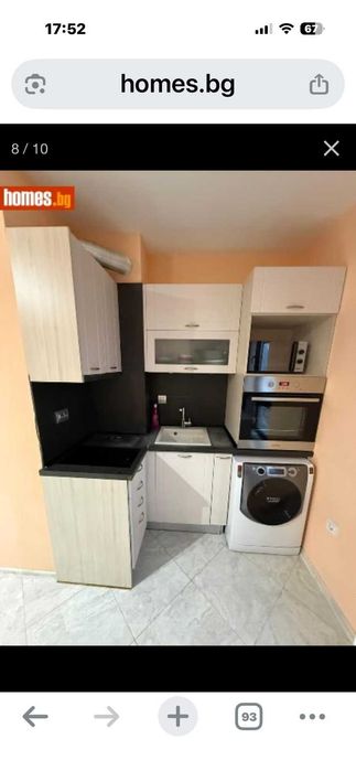 Дава се под наем Едностаен апартамент в София, Зона Б-19 - 45 кв.м за 306 € - Снимка #4