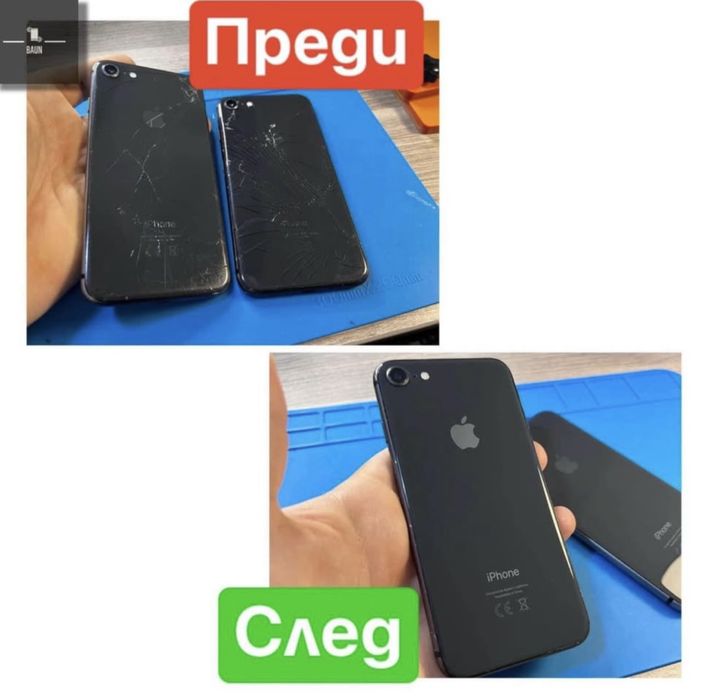 СТЪКЛО / КАПАК за iPhone 8 X Xs 11 12 13 14 Plus PRO MAX mini SE 15