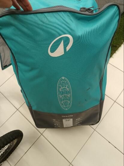 Caiac-canoe gonflabil 2/3 locuri Tribord - produs resigilat Decathlon
