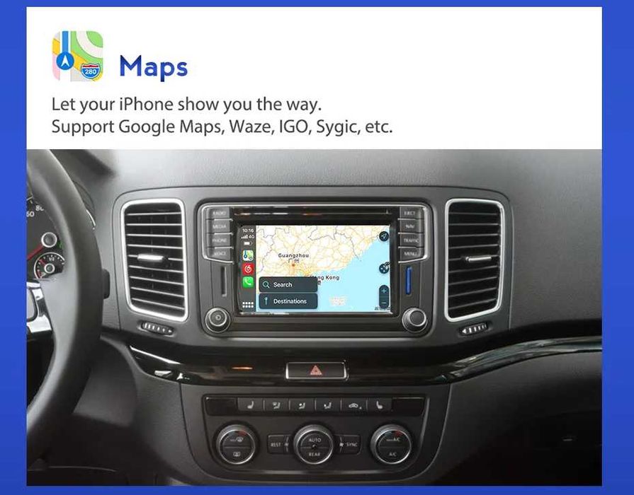 Interfata Carplay Android Auto Seat Leon Ibiza Arona Toledo Ateca