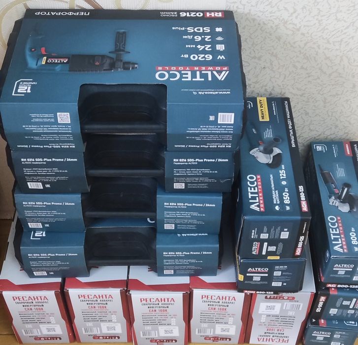 Ресанта, Алтеко, сварка, перф, болгарка