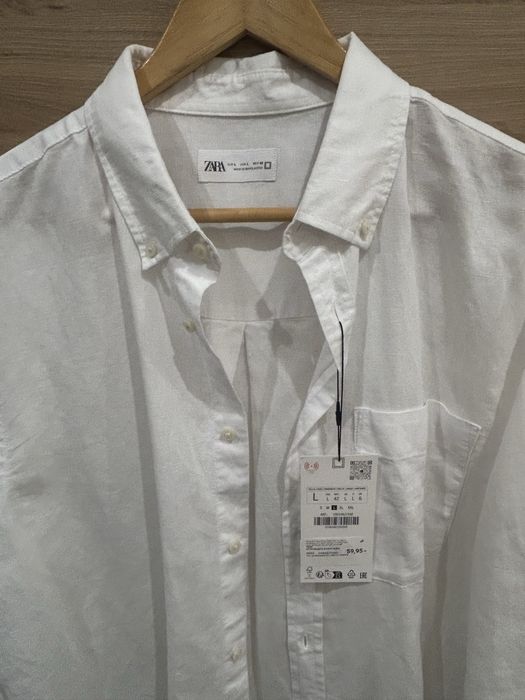 Мъжки ленени ризи ZARA! Нови!