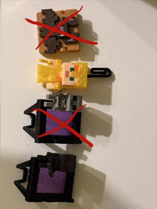 фигурки minecraft kinder joy