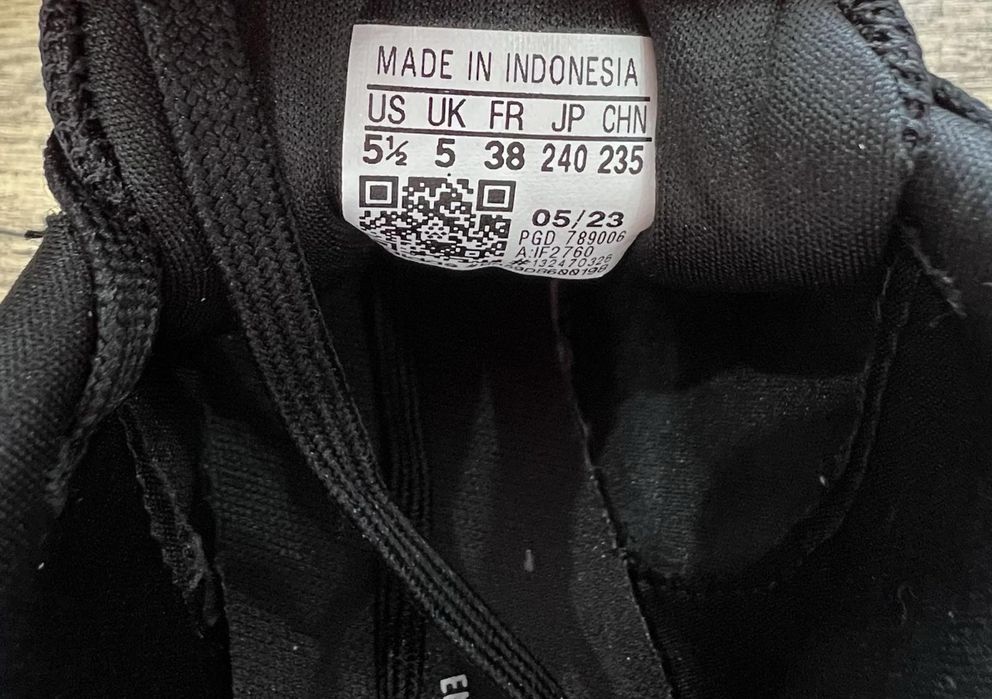 дамски черни маратонки Adidas