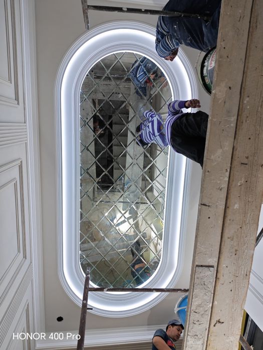 Ромбик Rombik Ойналар Зеркала Лофт Душкабина Витрина Ойна кесиш Хизмит