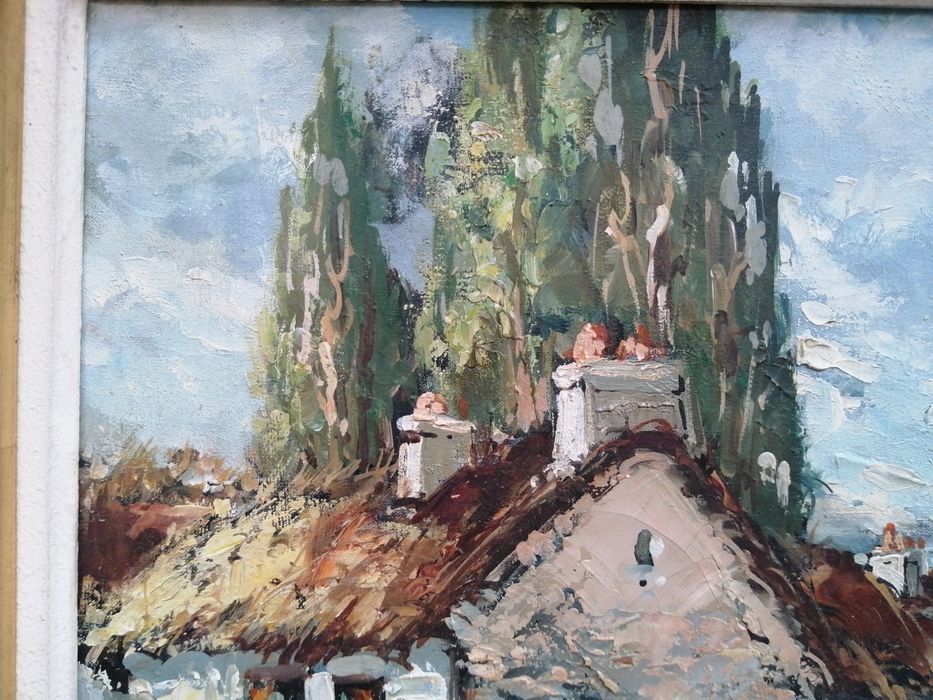 Картина масло, Франция