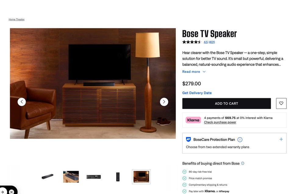 2025 Bose Soundbar