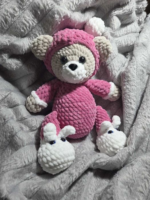 Плетени играчки от хипоалергенна прежда