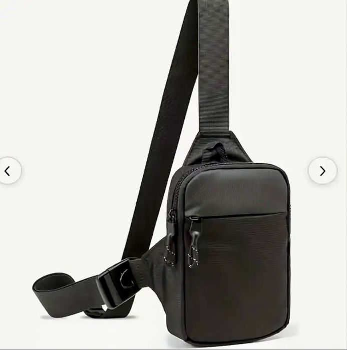 Мъжки чантички за през рамо в два варианта за телефон,ваканция и спорт