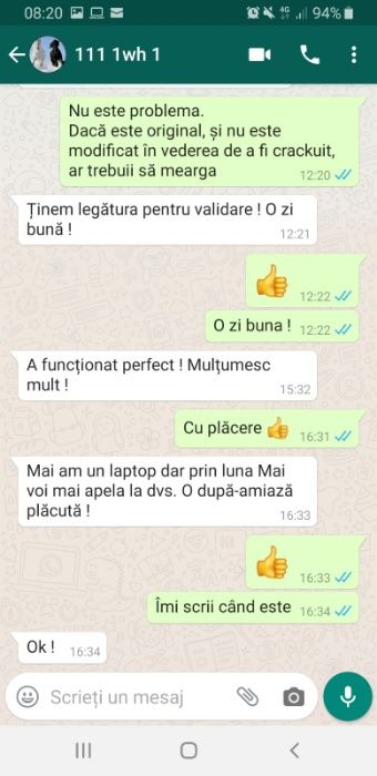 Windows 10 Pro licenta Retail key 32/64 Bit pe viata