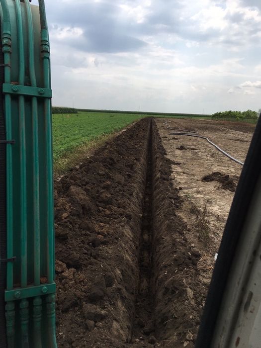 Excavator Bobcat Canalizare apa cablu fibra gaze miniexcavator