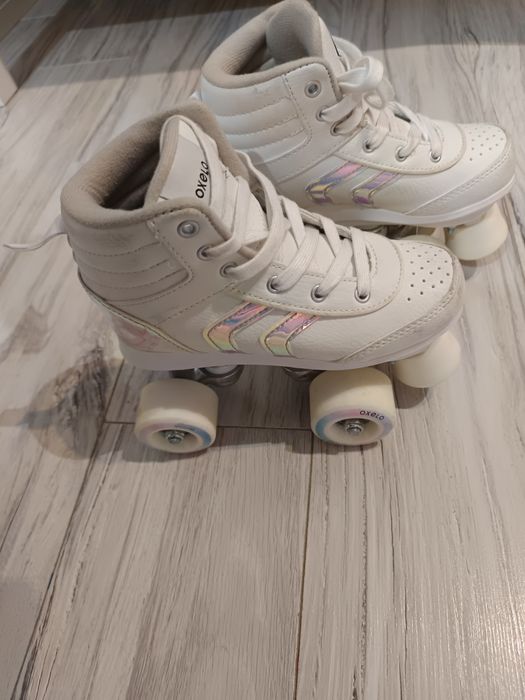 Patine cu rotile/ role fete Oxelo Quad