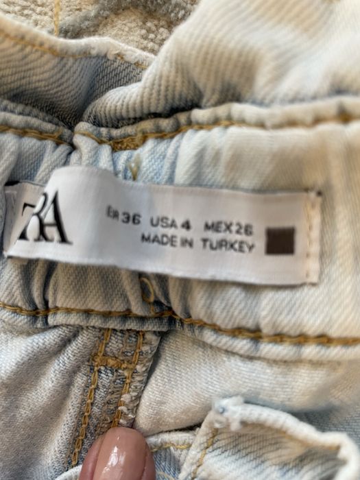 Jeans Zara talie inalta