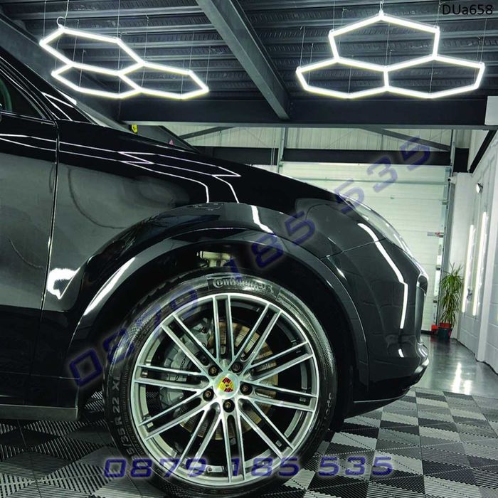 LED панели Пчелна пита осветлениеинтериор професионална работа таван