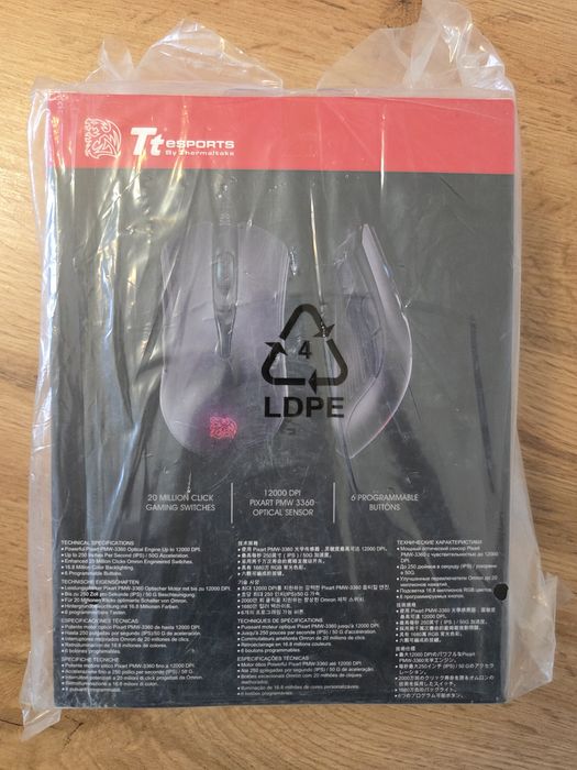 Mouse gaming Tt eSPORTS iris nou sigilat