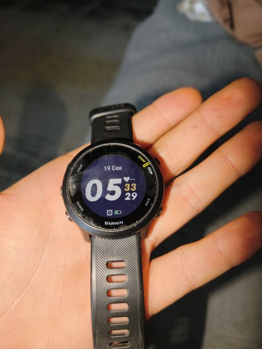 Forerunner 55 часы
