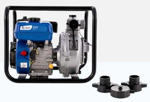 Напорна бензинова помпа  за вода GMAX TG20H 2”, 7 к.с. 32 м³/ч, 55 м