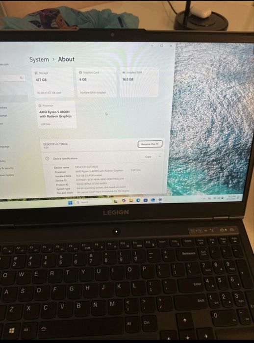 Laptop LEGION Lenovo seria 5