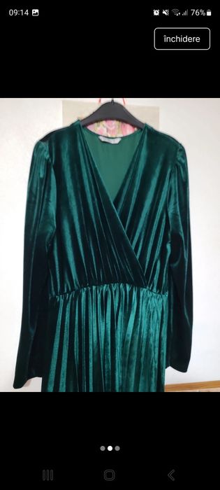 Rochie eleganta de catifea