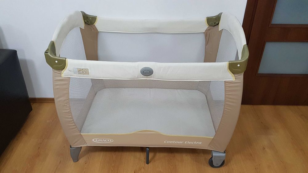 Детска кошара "Graco - Contour Electra". до прибл. 3 години (до 15 кг)