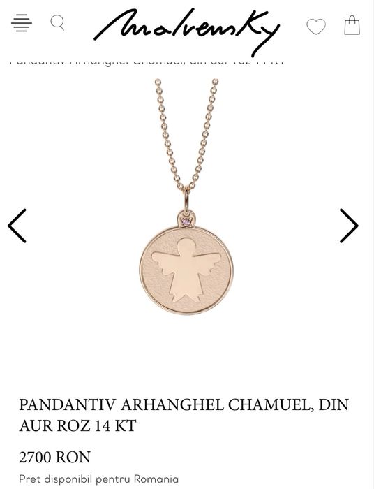 Pandantiv Arhanghel Mihail si pandantiv Arhanghel Samuel Malvensky