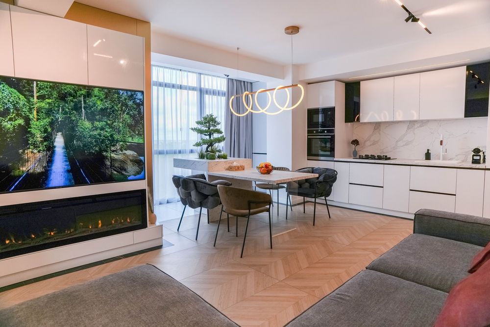 Apartament 2 Camere | Design Premium | Complet Mobilat si Utilat | Parcare Inclusă.  NEGOCIABIL