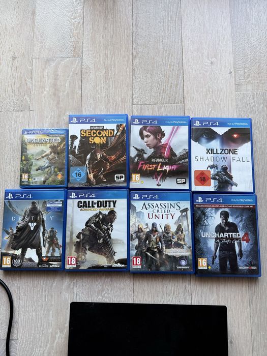 PS4 Pro + 2  controlere + jocuri