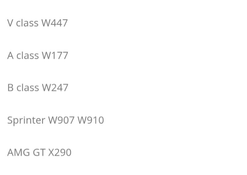 Radar Acc Distronic Mercedes