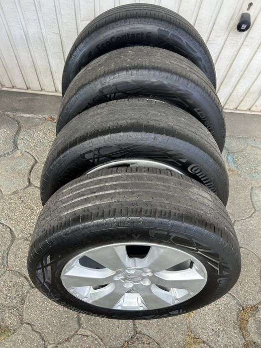 Jante aliaj 5x100mm, anvelope vara 225/60 R17, Subaru Forester, Outback