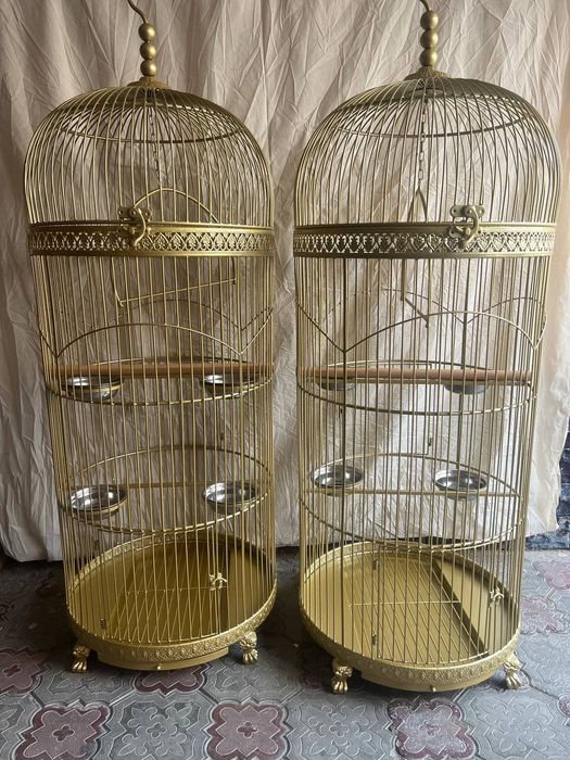 Клетки для больших папугайи круглый