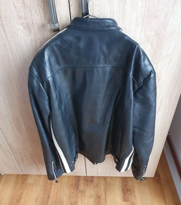 Geaca moto M.JULIAN Wilsons leather negru.