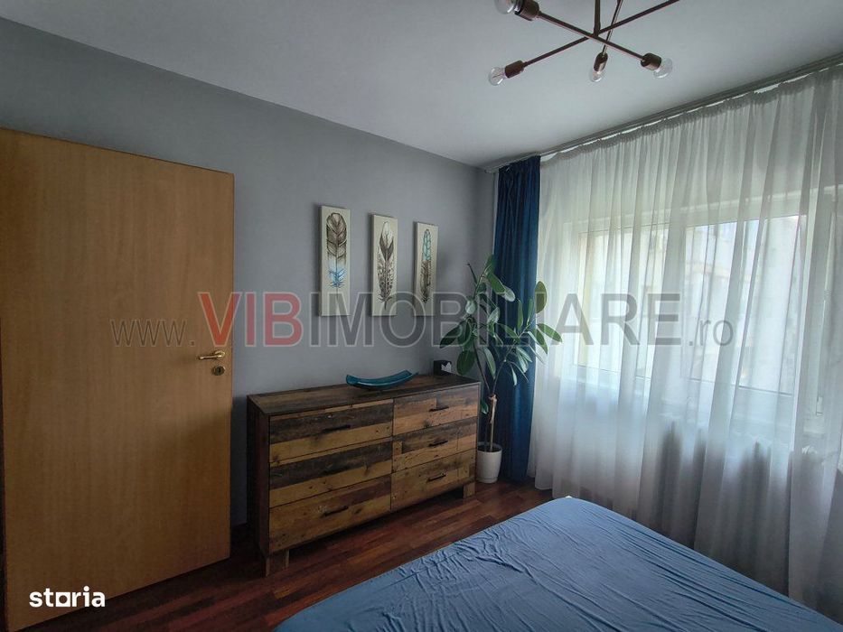 Închiriere apartament cu 2 camere, 52 mp, mobilat și utilat - Parcul C