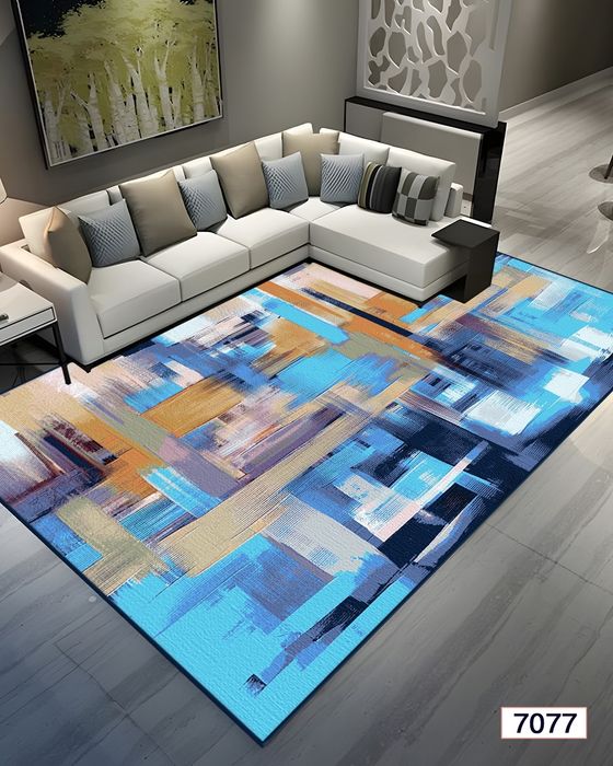 Covor persane Modern Abstract – Design Geometric Colorat
