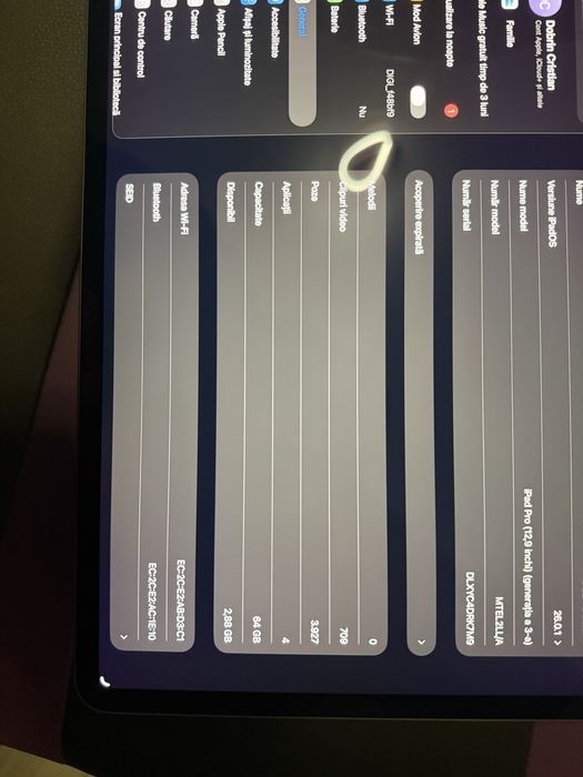 Ipad Pro 12,9 inch (gen 3) 64gb wifi