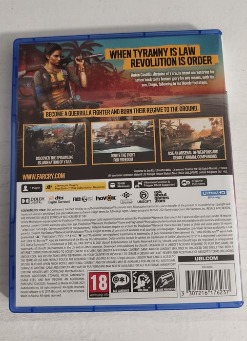 Farcry 6 (PlayStation 5, PS5)