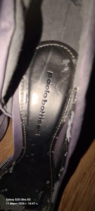 Продавам обувки с токчета на Paolo Botticelli