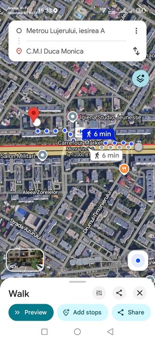 Închiriez garsoniera langa metrou Lujerului