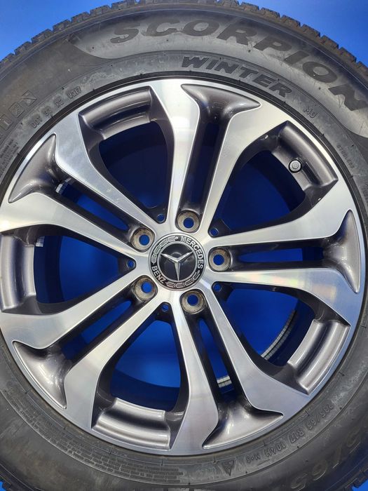 Vand jante Bicolore OE Mercedes R17 pt GLC X253 + anvelope 235 65 17